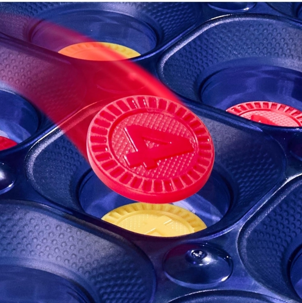 New Connect 4 Frenzy Game | Bounce Discs 4 The Win | Family Party Games - Picture 10 of 16